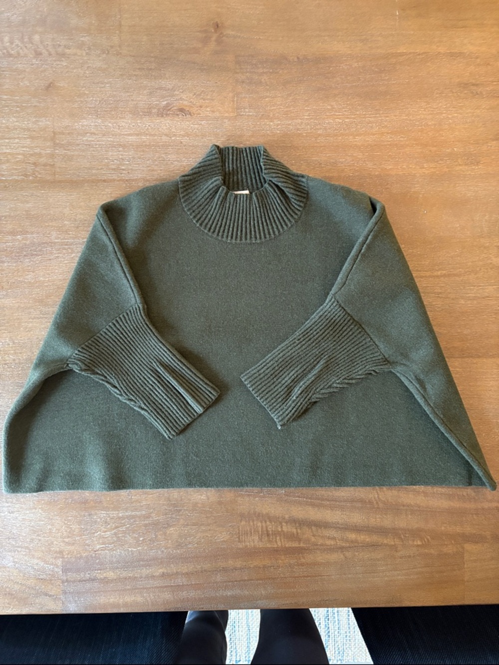 Kerisma Olive Green Turtleneck Sweater